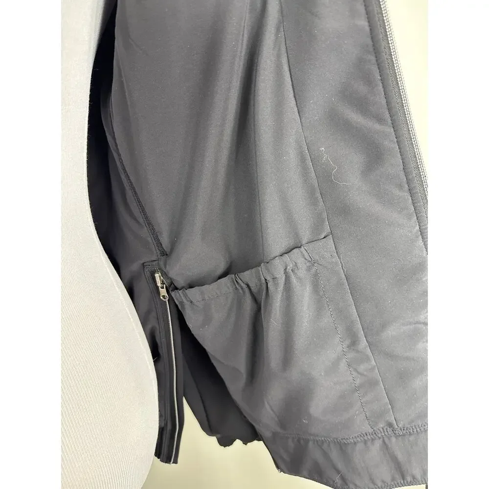 Lululemon Pleat Perfection Jacket Heathered Black, Women's Size Small